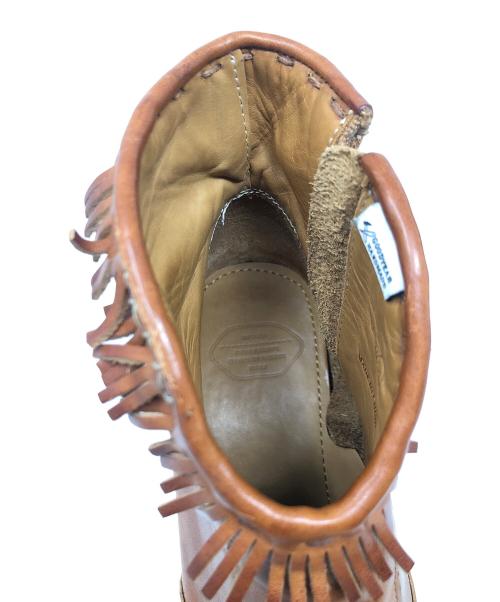 VISVIM（ビズビム）VISVIM (ビズビム) ショートブーツ キャラメル サイズ:USW08の古着・服飾アイテム