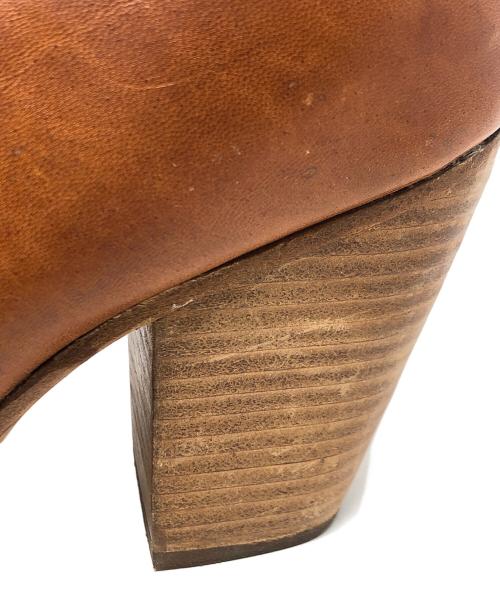 VISVIM（ビズビム）VISVIM (ビズビム) ショートブーツ キャラメル サイズ:USW08の古着・服飾アイテム