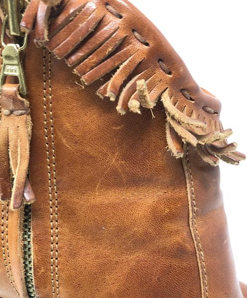 VISVIM（ビズビム）VISVIM (ビズビム) ショートブーツ キャラメル サイズ:USW08の古着・服飾アイテム