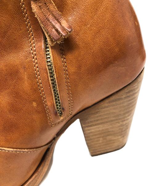 VISVIM（ビズビム）VISVIM (ビズビム) ショートブーツ キャラメル サイズ:USW08の古着・服飾アイテム