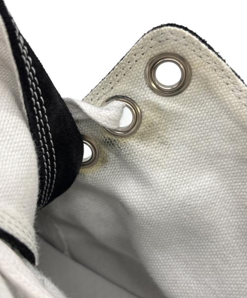 MM6 Maison Margiela（エムエムシックスメゾンマルジェラ）MM6 Maison Margiela (エムエムシックスメゾンマルジェラ) ハイカットスニーカー ブラック×ホワイト サイズ:38の古着・服飾アイテム