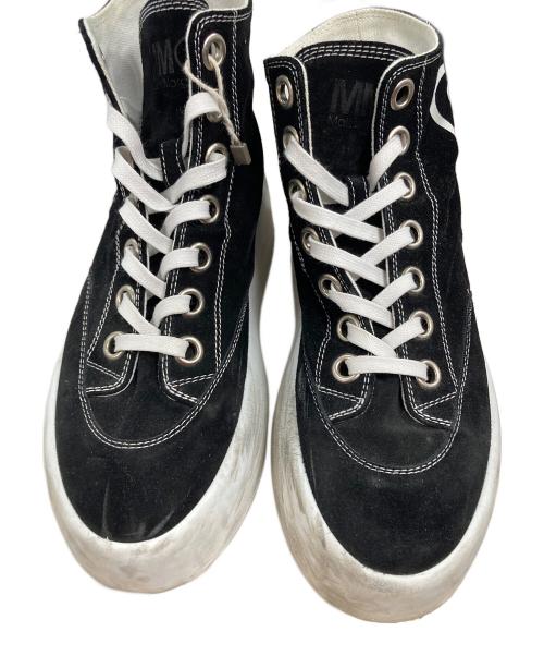 Maison Margiela（メゾンマルジェラ）Maison Margiela (メゾンマルジェラ) ハイカットスニーカー ブラック×ホワイト サイズ:38の古着・服飾アイテム