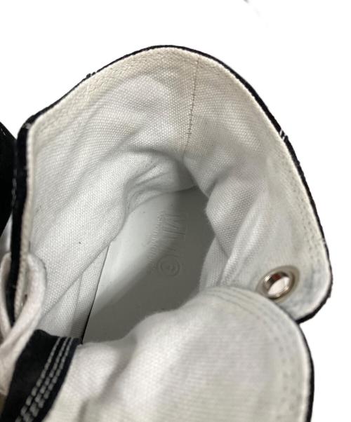 Maison Margiela（メゾンマルジェラ）Maison Margiela (メゾンマルジェラ) ハイカットスニーカー ブラック×ホワイト サイズ:38の古着・服飾アイテム