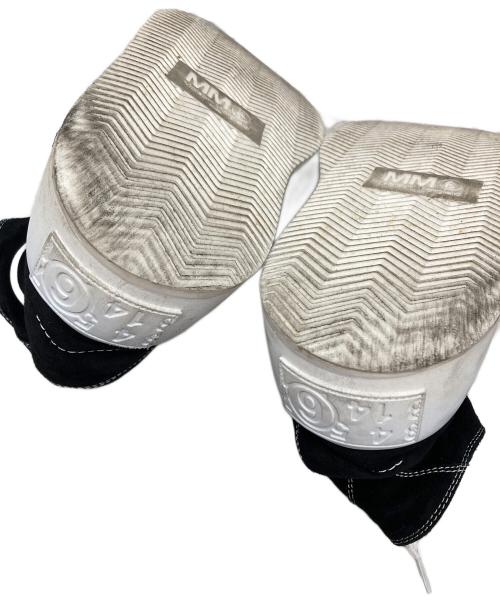 Maison Margiela（メゾンマルジェラ）Maison Margiela (メゾンマルジェラ) ハイカットスニーカー ブラック×ホワイト サイズ:38の古着・服飾アイテム