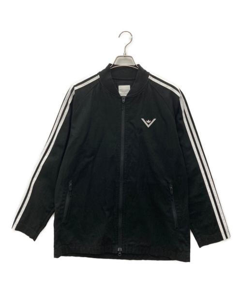 WHITE MOUNTAINEERING（ホワイトマウンテ二アニング）WHITE MOUNTAINEERING (ホワイトマウンテ二アニング) adidas (アディダス) トラックジャケット ブラック サイズ:Ｌの古着・服飾アイテム