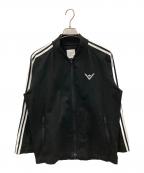 WHITE MOUNTAINEERING×adidasホワイトマウンテ二アニング×アディダス）の古着「トラックジャケット WM TRACK TOP（ホワイト マウンテ二アリング トラック トップ）」｜ブラック