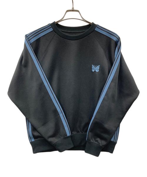 Needles（ニードルズ）Needles (ニードルズ) トラッククルーネックシャツ ブラック×ブルー サイズ:2の古着・服飾アイテム
