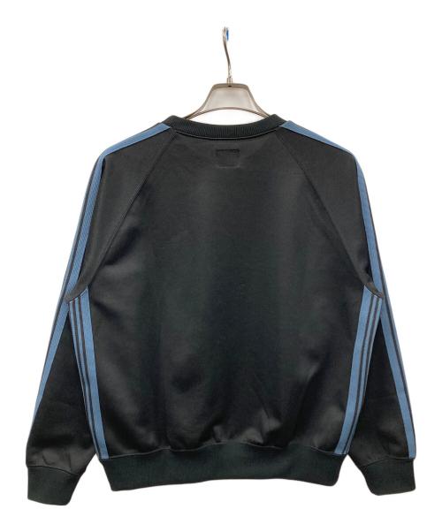 Needles（ニードルズ）Needles (ニードルズ) トラッククルーネックシャツ ブラック×ブルー サイズ:2の古着・服飾アイテム