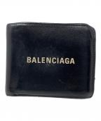 BALENCIAGAバレンシアガ）の古着「2つ折り財布 Everyday Wallet（エブリデイ ウォレット）」｜ブラック