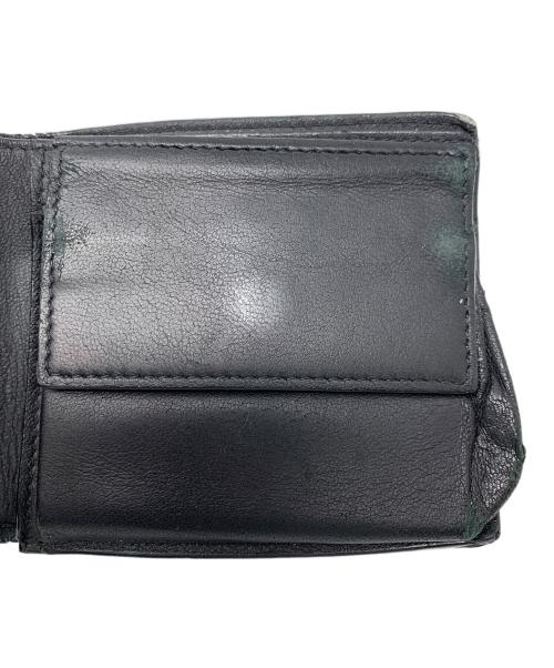BALENCIAGA（バレンシアガ）BALENCIAGA (バレンシアガ) 2つ折り財布 Everyday Wallet（エブリデイ ウォレット） ブラック サイズ:実寸サイズにてご確認くださいの古着・服飾アイテム