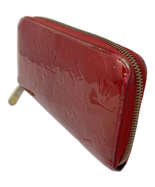 LOUIS VUITTON（ルイ ヴィトン）LOUIS VUITTON (ルイ ヴィトン) 長財布 モノグラム ヴェルニ ジッピーウォレット エメラルドレッド サイズ:実寸サイズにてご確認くださいの古着・服飾アイテム