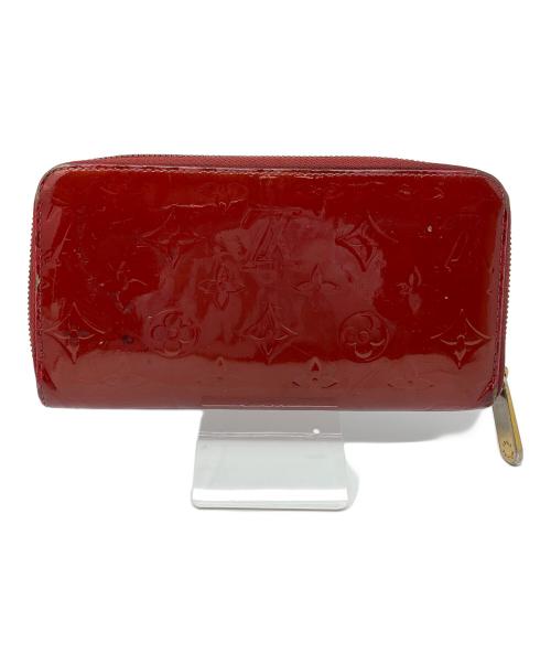 LOUIS VUITTON（ルイ ヴィトン）LOUIS VUITTON (ルイ ヴィトン) 長財布 モノグラム ヴェルニ ジッピーウォレット エメラルドレッド サイズ:実寸サイズにてご確認くださいの古着・服飾アイテム