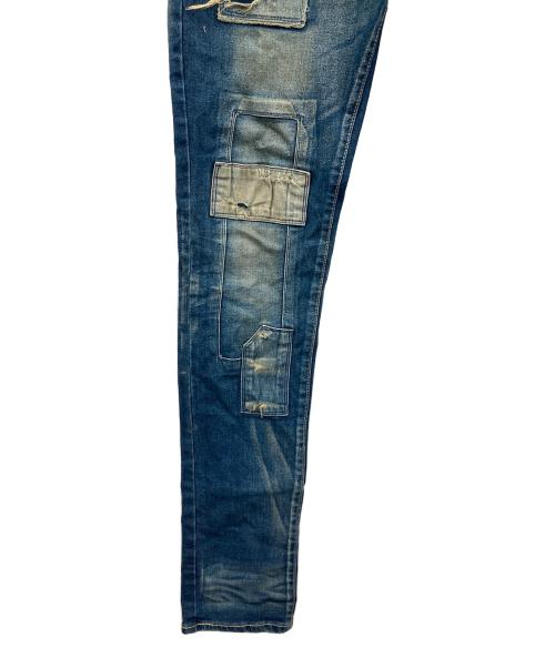 glamb（グラム）glamb (グラム) スキニーデニムパンツ Unplugged skinny denim インディゴ サイズ:4の古着・服飾アイテム