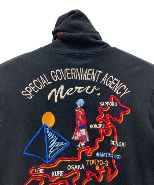 ジップパーカー（ジップパーカー）ジップパーカー (ジップパーカー) ジップパーカー ブラック サイズ:XLの古着・服飾アイテム