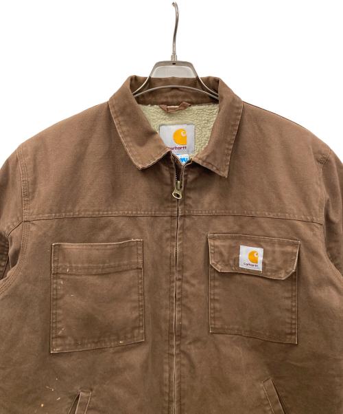 CarHartt（カーハート）CarHartt (カーハート) ワークジャケット トラディショナルコート ブラウン サイズ:XLの古着・服飾アイテム