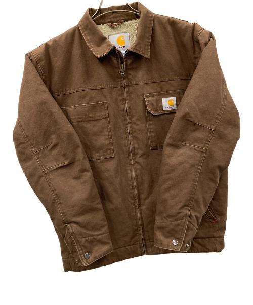 CarHartt（カーハート）CarHartt (カーハート) ワークジャケット トラディショナルコート ブラウン サイズ:XLの古着・服飾アイテム