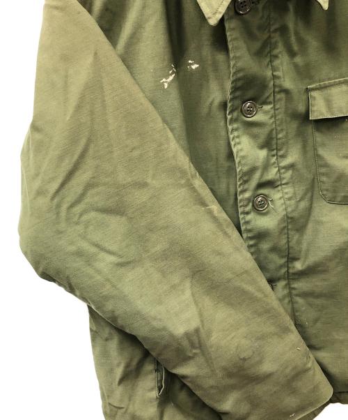 CENTRE MFG（センターエムエフジー）CENTRE MFG (センターエムエフジー) 80s A-2デッキジャケット カーキ サイズ:LARGE(42-44)の古着・服飾アイテム
