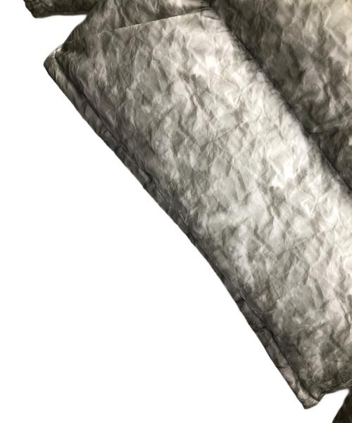 SUPREME（シュプリーム）SUPREME (シュプリーム) THE NORTH FACE (ザ ノース フェイス) ダウンジャケット Paper Print Nuptse Jacket（ペーパー プリント ヌプシ ジャケット） グリーン系 サイズ:Lの古着・服飾アイテム