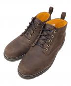 Timberlandティンバーランド）の古着「Redwood Falls Waterproof Chukka Boot（レッドウッド フォールズ ウォータープルーフ チャッカ ブーツ）」｜ブラウン×オレンジ