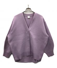 ELENDEEK（エレンディーク）の古着「Vネックフォルムカーディガン」｜ピンク