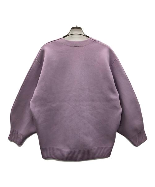 ELENDEEK（エレンディーク）ELENDEEK (エレンディーク) Vネックフォルムカーディガン ピンク サイズ:FREEの古着・服飾アイテム