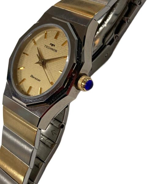 TECHNOS（テクノス）TECHNOS (テクノス) 腕時計 クォーツ ゴールド サイズ:実寸サイズにご確認ください。の古着・服飾アイテム