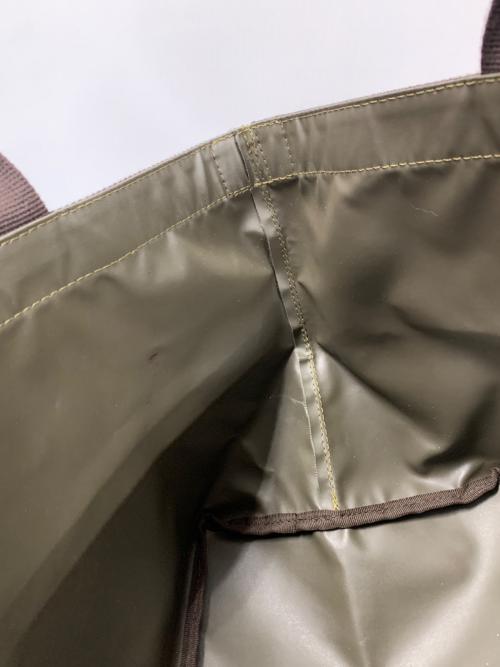 Herve Chapelier（エルベシャプリエ）Herve Chapelier (エルベシャプリエ) トートバッグ 舟形トート オリーブ サイズ:実寸サイズにてご確認ください。の古着・服飾アイテム