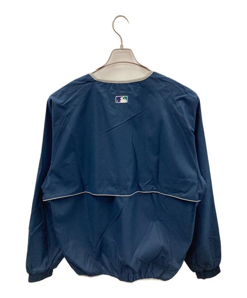 Majestic（マジェスティック）Majestic (マジェスティック) ナイロンジャケット シアトルマリナーズ ネイビー サイズ:Mの古着・服飾アイテム