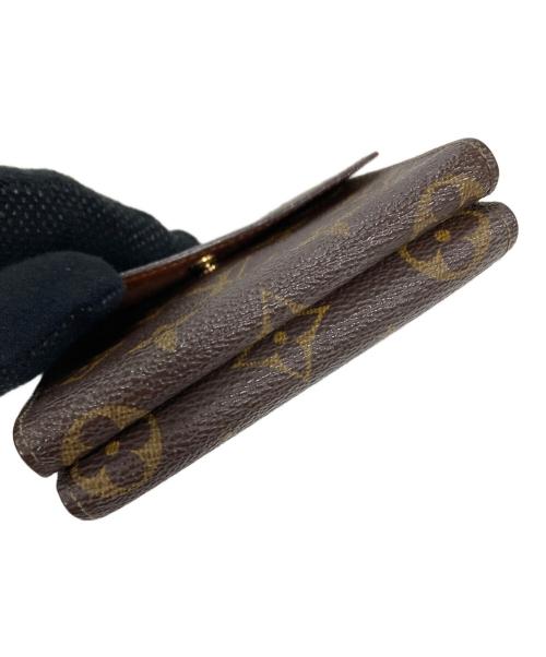 LOUIS VUITTON（ルイ ヴィトン）LOUIS VUITTON (ルイ ヴィトン) 3つ折り財布 ポルトモネ・ビエ カルトクレディ ブラウン サイズ:実寸サイズにご確認ください。の古着・服飾アイテム