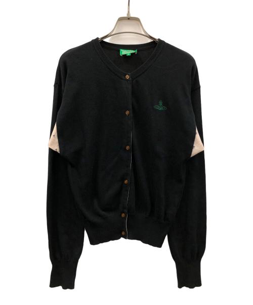 Vivienne Westwood（ヴィヴィアンウエストウッド）Vivienne Westwood (ヴィヴィアンウエストウッド) CHOICE（チョイス）カーディガン ブラック サイズ:3の古着・服飾アイテム