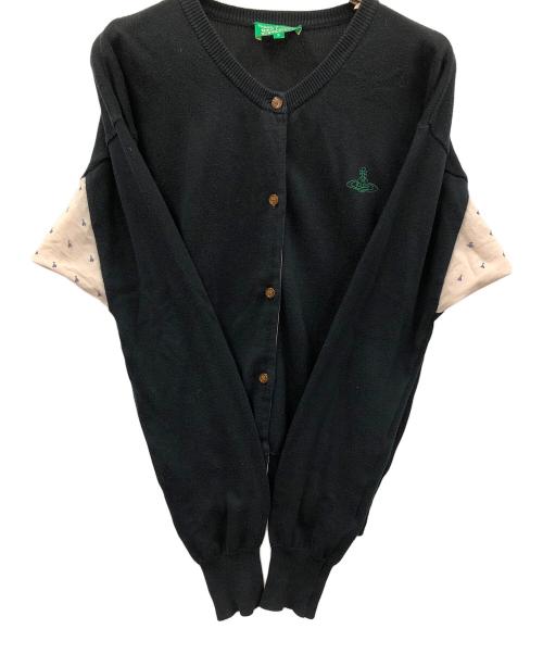 Vivienne Westwood（ヴィヴィアンウエストウッド）Vivienne Westwood (ヴィヴィアンウエストウッド) CHOICE（チョイス）カーディガン ブラック サイズ:3の古着・服飾アイテム