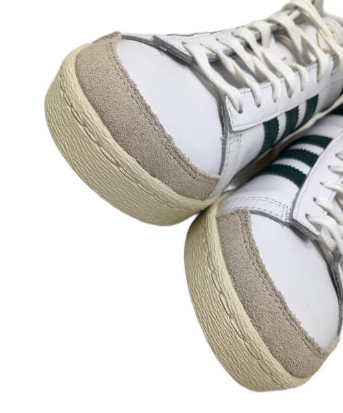 adidas（アディダス）adidas (アディダス) ハイカットスニーカー JABBAR HI（ジャバー ハイ） ホワイト×グリーン サイズ:JP 280の古着・服飾アイテム
