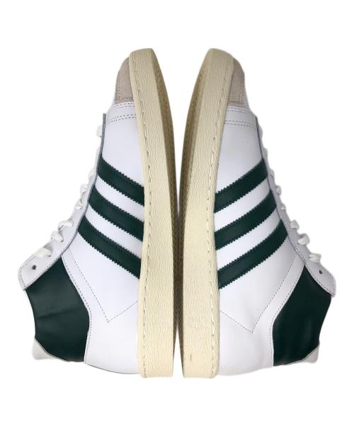 adidas（アディダス）adidas (アディダス) ハイカットスニーカー JABBAR HI（ジャバー ハイ） ホワイト×グリーン サイズ:JP 280の古着・服飾アイテム