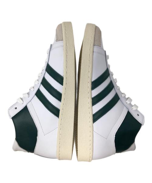 adidas（アディダス）adidas (アディダス) ハイカットスニーカー JABBAR HI（ジャバー ハイ） ホワイト×グリーン サイズ:JP 280の古着・服飾アイテム