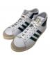 adidas（アディダス）の古着「ハイカットスニーカー JABBAR HI（ジャバー ハイ）」｜ホワイト×グリーン