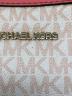MICHAEL KORS (マイケル・コース) ショルダーバッグ クロスボディバッグ シグネチャー ピンク×ホワイト サイズ:実寸サイズにてご確認ください。：7000円