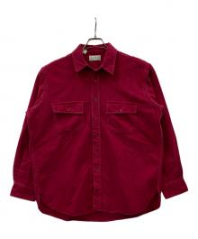 L.L.Bean（エルエルビーン）の古着「シャモアクロスシャツ」｜レッド