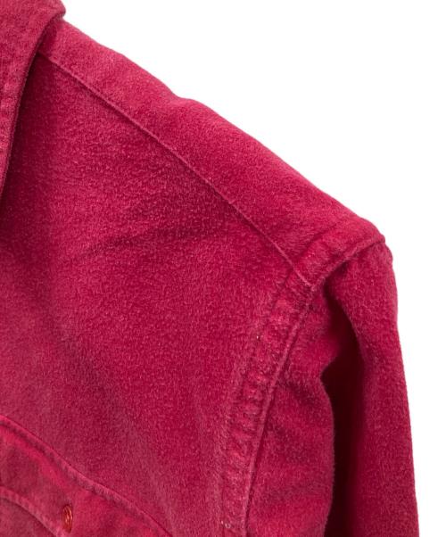 L.L.Bean（エルエルビーン）L.L.Bean (エルエルビーン) シャモアクロスシャツ レッド サイズ:Lの古着・服飾アイテム