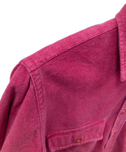 L.L.Bean（エルエルビーン）L.L.Bean (エルエルビーン) シャモアクロスシャツ レッド サイズ:Lの古着・服飾アイテム