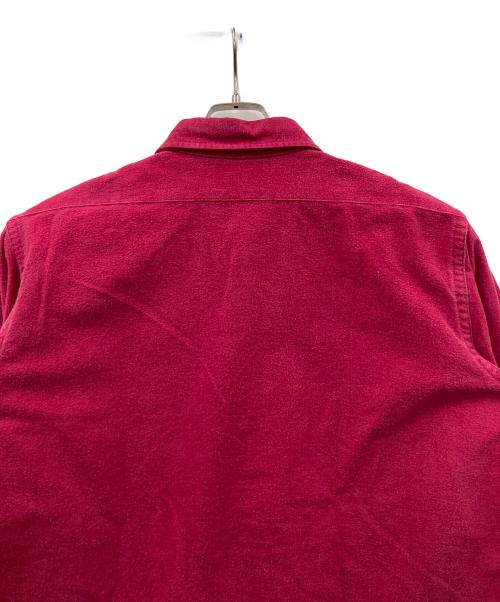 L.L.Bean（エルエルビーン）L.L.Bean (エルエルビーン) シャモアクロスシャツ レッド サイズ:Lの古着・服飾アイテム