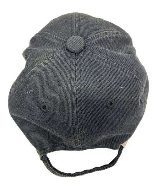 SAINT MICHAEL（セントマイケル）SAINT MICHAEL (セントマイケル) キャップ SAINT 6PANEL CAP（セイント6パネルキャップ） ブラック サイズ:OSの古着・服飾アイテム