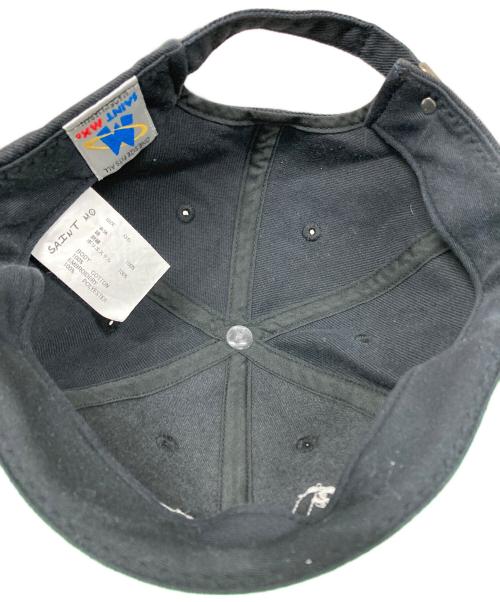 SAINT MICHAEL（セントマイケル）SAINT MICHAEL (セントマイケル) キャップ SAINT 6PANEL CAP（セイント6パネルキャップ） ブラック サイズ:OSの古着・服飾アイテム