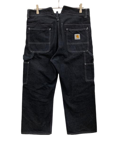 CarHartt（カーハート）CarHartt (カーハート) eYe COMME des GARCONS JUNYAWATANABE MAN (アイ コム デ ギャルソン ジュンヤ ワタナベ マン) カーペンターパンツ ネイビー サイズ:Mの古着・服飾アイテム