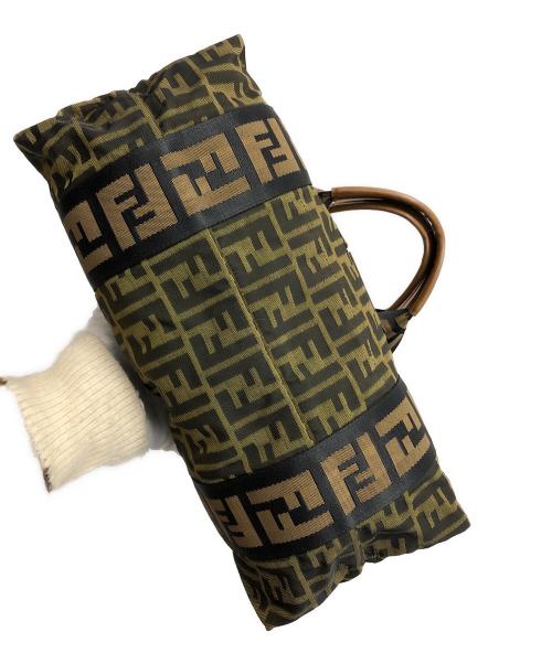 FENDI（フェンディ）FENDI (フェンディ) トートバッグ ズッカ ブラウン サイズ:実寸サイズにてご確認下さい。の古着・服飾アイテム