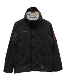 MAMMUT（マムート）の古着「ナイロンジャケット マイクロレイヤージャケット アジアンフィット」｜ブラック