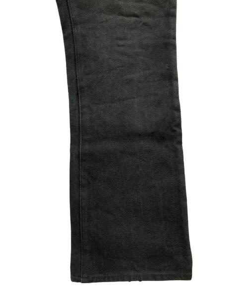 IRON HEART（アイアンハート）IRON HEART (アイアンハート) ブラックジーンズ 21oz extra heavy denim（21オンス エキストラ ヘビー デニム） ブラック サイズ:W36の古着・服飾アイテム