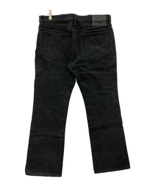 IRON HEART（アイアンハート）IRON HEART (アイアンハート) ブラックジーンズ 21oz extra heavy denim（21オンス エキストラ ヘビー デニム） ブラック サイズ:W36の古着・服飾アイテム