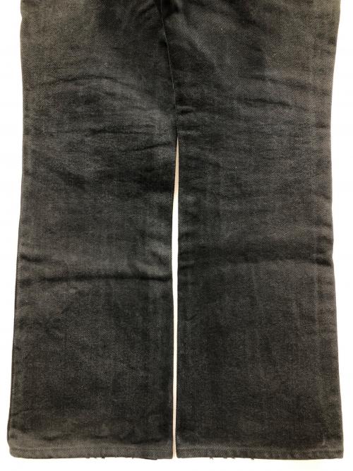 IRON HEART（アイアンハート）IRON HEART (アイアンハート) ブラックジーンズ 21oz extra heavy denim（21オンス エキストラ ヘビー デニム） ブラック サイズ:W36の古着・服飾アイテム