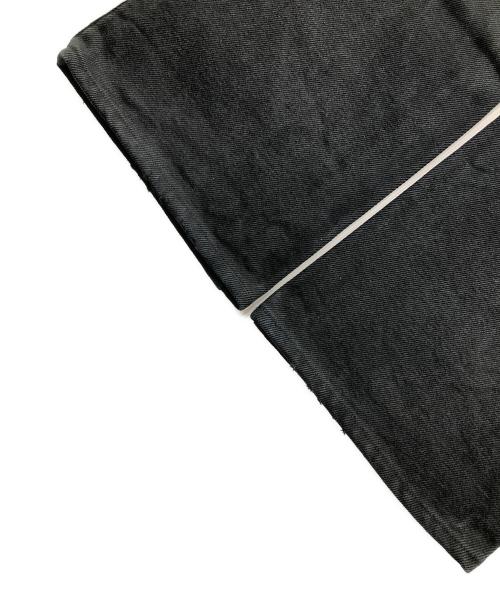IRON HEART（アイアンハート）IRON HEART (アイアンハート) ブラックジーンズ 21oz extra heavy denim（21オンス エキストラ ヘビー デニム） ブラック サイズ:W36の古着・服飾アイテム