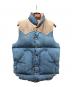 WAREHOUSE（ウエアハウス）の古着「ダウンベスト」｜ブルー